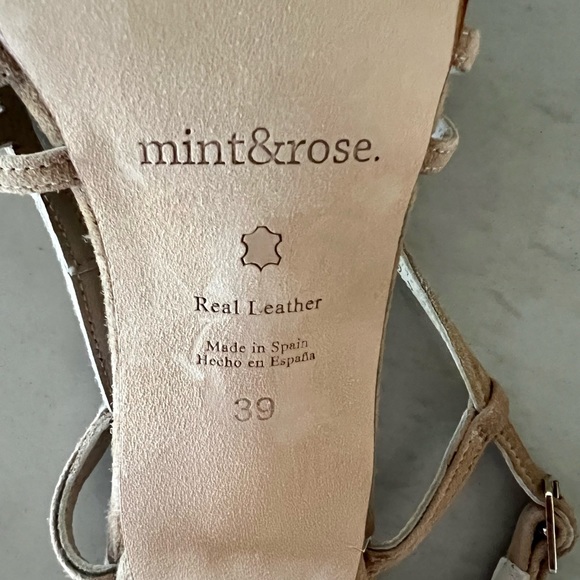 Mint & Rose Ale Slingback Sandal Size 39 - Picture 3 of 5